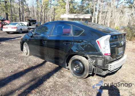 2011 Toyota Prius Three from USA, damaged, VIN JTDKN3DU1B0305776